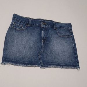 Old Navy Jean Skirt Size 14